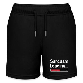 Statut de chargement du sarcasme - Short de jogging enfant bio Stanley/Stella - noir - Devant