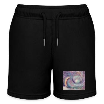 ARC EN CIEL - Short de jogging enfant bio Stanley/Stella - noir - Devant