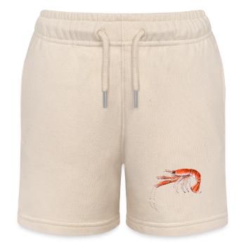 Langoustine - Short de jogging enfant bio Stanley/Stella - écru doux - Devant