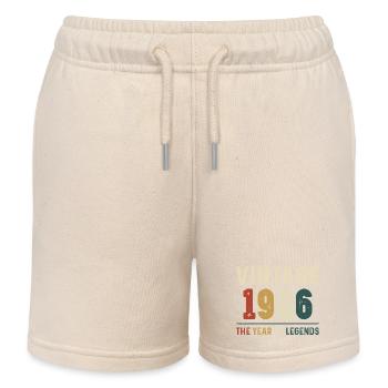 58 Jahre alt Jahrgang 1966 Geschenke zum 58. Geburtstag - Kinder Organic Joggingshorts Mini Bolter von Stanley/Stella - Natur - Vorne