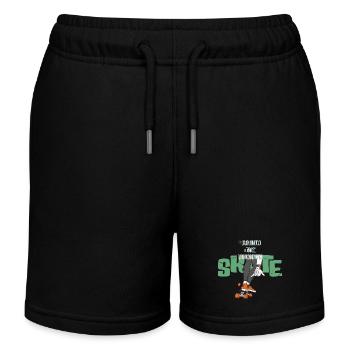 Skateboard - Kinder Organic Joggingshorts Mini Bolter von Stanley/Stella - Schwarz - Vorne