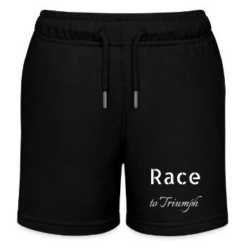 Idée cadeau Excitation Passionnés Bday Cool - Short de jogging enfant bio Stanley/Stella - noir - Devant