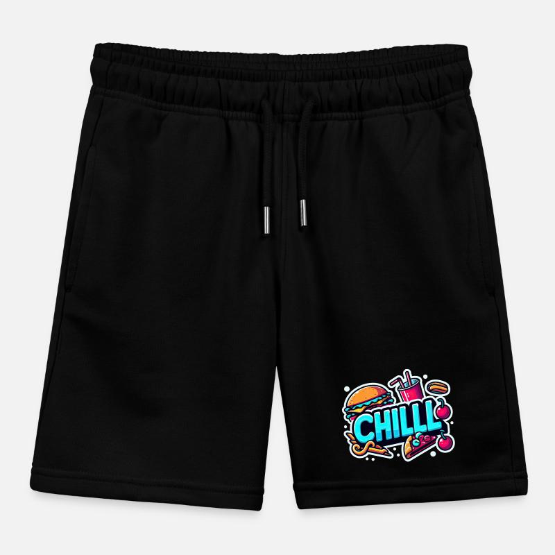 Chill Aufkleber Kinder Organic Joggingshorts Mini Bolter von Stanley/Stella