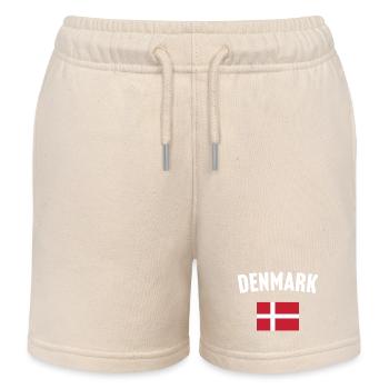 Drapeau du Danemark - Short de jogging enfant bio Stanley/Stella - écru doux - Devant