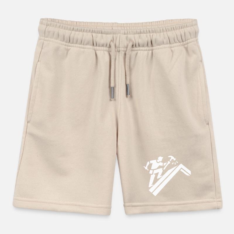 Dachdecker Kinder Organic Joggingshorts Mini Bolter von Stanley/Stella