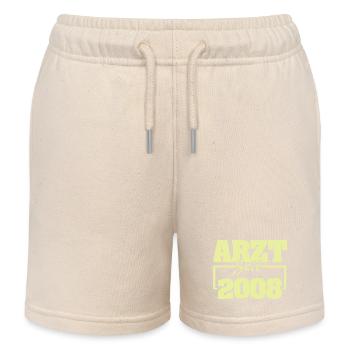 Chief Physician 2008 - Kids Organic Sweat Shorts by Stanley/Stella - soft Ecru - Front