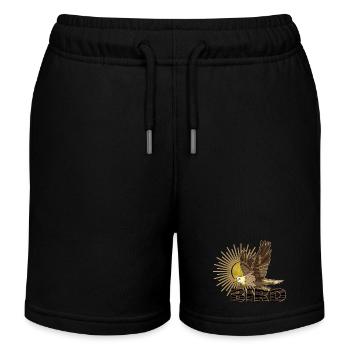 Oiseau - Short de jogging enfant bio Stanley/Stella - noir - Devant