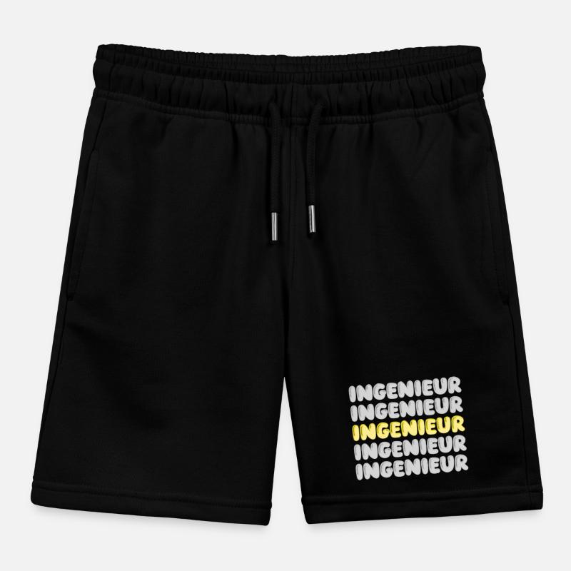 Work Engineer Kids Organic Sweat Shorts by Stanley/Stella