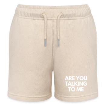 Kultfilm, Kult-Replik, Kino-Fan - Kinder Organic Joggingshorts Mini Bolter von Stanley/Stella - Natur - Vorne