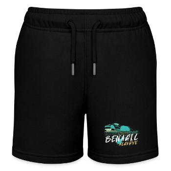 Benagil-Höhle an der Algarve, Portugal - Kinder Organic Joggingshorts Mini Bolter von Stanley/Stella - Schwarz - Vorne