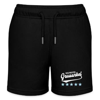Grand-oncle parrain Meilleur oncle grand-oncle - Short de jogging enfant bio Stanley/Stella - noir - Devant