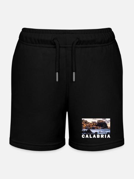 Scilla - Short de jogging enfant bio Stanley/Stella - noir
