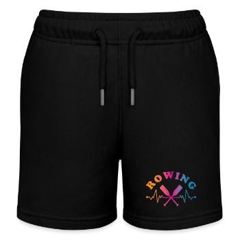 Rowing Wassersport - Kinder Organic Joggingshorts Mini Bolter von Stanley/Stella - Schwarz - Vorne