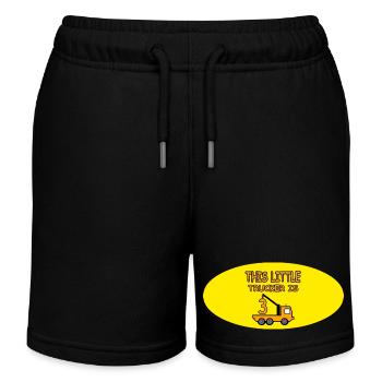 Truck - Kinder Organic Joggingshorts Mini Bolter von Stanley/Stella - Schwarz - Vorne