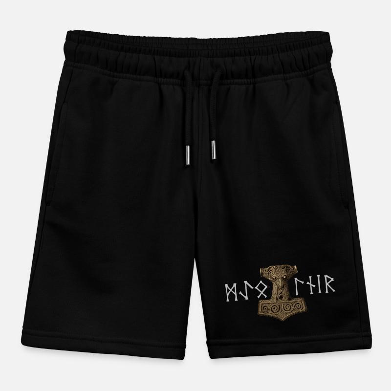 Mjölnir Älterer Futhark Kinder Organic Joggingshorts Mini Bolter von Stanley/Stella