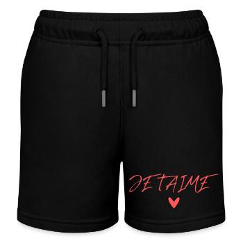 VALENTINSTAG. Junggesellinnenabschied. ICH LIEBE DICH. ICH LIEBE DICH. LIEBE - Kinder Organic Joggingshorts Mini Bolter von Stanley/Stella - Schwarz - Vorne
