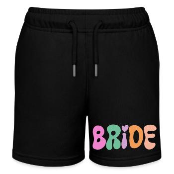 Mariée - Short de jogging enfant bio Stanley/Stella - noir - Devant