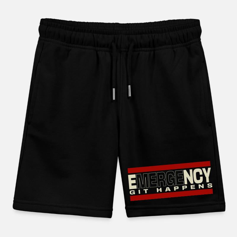 Nerd geek git d’urgence se produit Short de jogging enfant bio Stanley/Stella