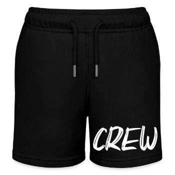 crew - Kinder Organic Joggingshorts Mini Bolter von Stanley/Stella - Schwarz - Vorne