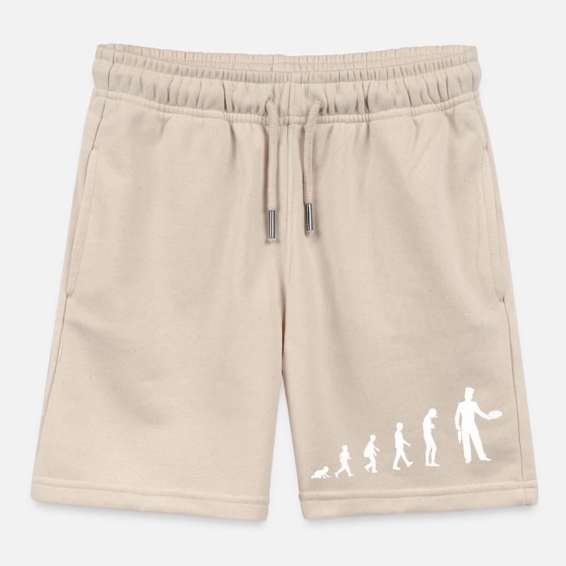 Evolution to baker Kids Organic Sweat Shorts by Stanley/Stella