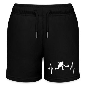 Motif de padel pour les amis de padel - Short de jogging enfant bio Stanley/Stella - noir - Devant