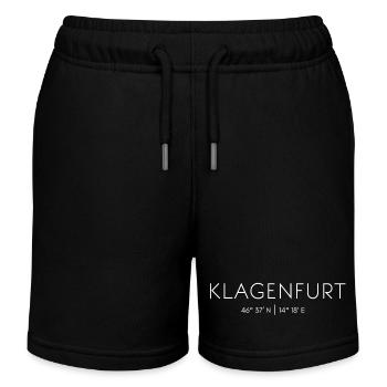 Klagenfurt, Carinthie, Autriche - Short de jogging enfant bio Stanley/Stella - noir - Devant