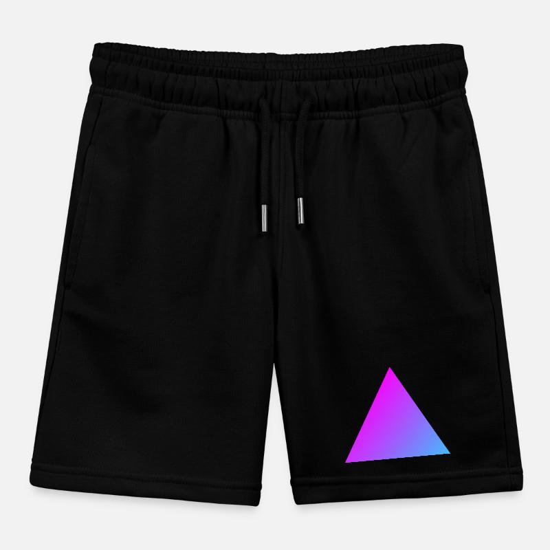 Triangle coloré Short de jogging enfant bio Stanley/Stella