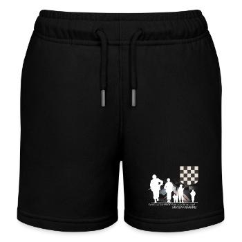 HRVATSKA VOJSKA - Short de jogging enfant bio Stanley/Stella - noir - Devant