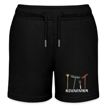Rechenzentrum - Garten - Gärtnern - Kinder Organic Joggingshorts Mini Bolter von Stanley/Stella - Schwarz - Vorne