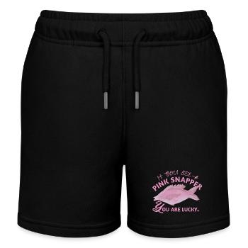 Snapper Fish - Amateur de poisson - Short de jogging enfant bio Stanley/Stella - noir - Devant