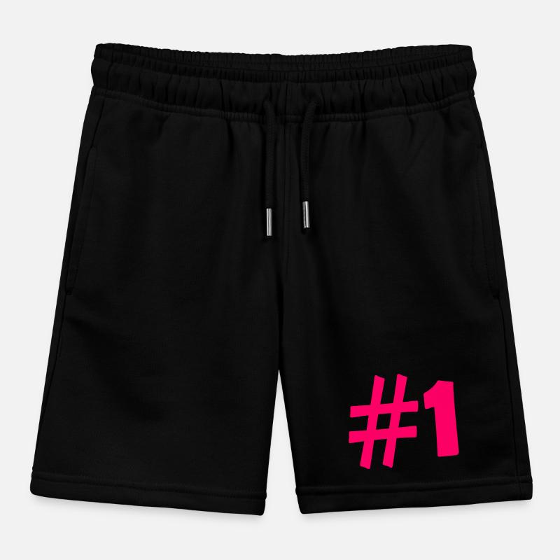 #1 Kids Organic Sweat Shorts by Stanley/Stella