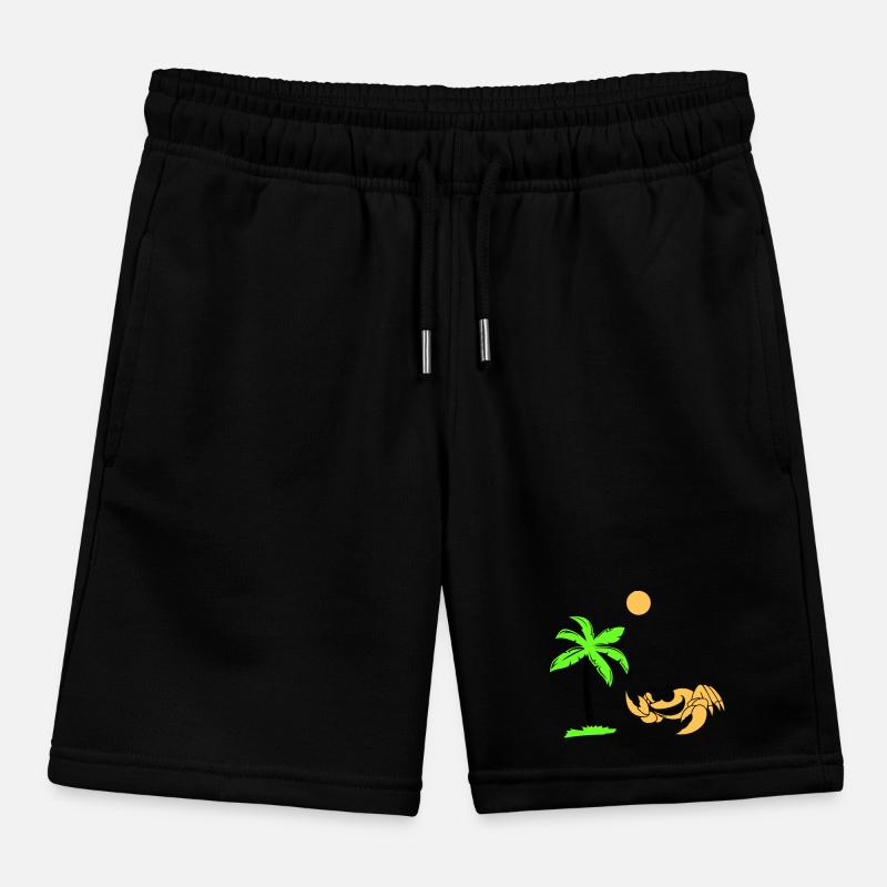 krebs palme Kinder Organic Joggingshorts Mini Bolter von Stanley/Stella