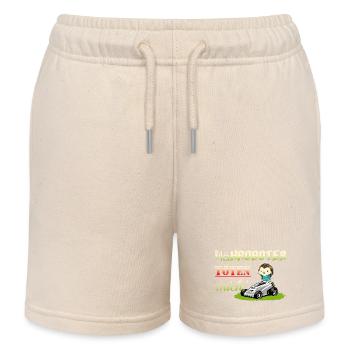 Mähroboter Töten Igel - Kinder Organic Joggingshorts Mini Bolter von Stanley/Stella - Natur - Vorne