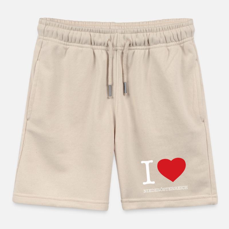 I love Lower Austria Kids Organic Sweat Shorts by Stanley/Stella