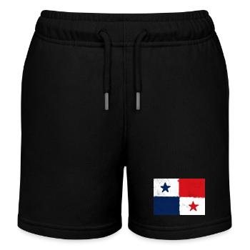 Drapeau du Panama - Short de jogging enfant bio Stanley/Stella - noir - Devant