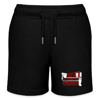 Le plus susceptible de secouer les cadeaux Noël Fun - Short de jogging enfant bio Stanley/Stella - noir - Devant