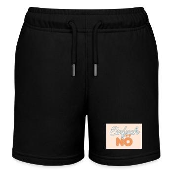 Juste non - Short de jogging enfant bio Stanley/Stella - noir - Devant