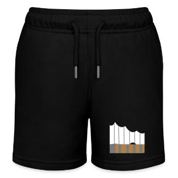 Elbphilharmonie Hamburg - Kinder Organic Joggingshorts Mini Bolter von Stanley/Stella - Schwarz - Vorne