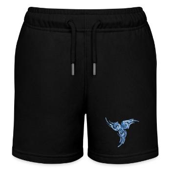 keltisches symbol 17 e 206 - Kinder Organic Joggingshorts Mini Bolter von Stanley/Stella - Schwarz - Vorne