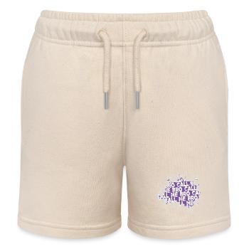 birthday present adopted present idea - Kinder Organic Joggingshorts Mini Bolter von Stanley/Stella - Natur - Vorne