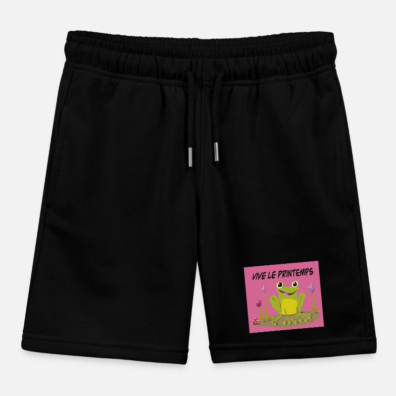 Vive le printemps Short de jogging enfant bio Stanley/Stella