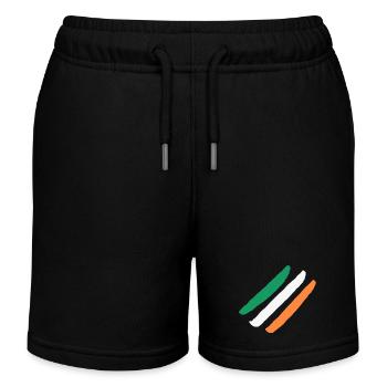 Irlande / Drapeau de l’Irlande - Diagonal - Élégant - Short de jogging enfant bio Stanley/Stella - noir - Devant