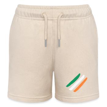 Irlande / Drapeau de l’Irlande - Diagonal - Élégant - Short de jogging enfant bio Stanley/Stella - écru doux - Devant