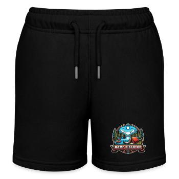 Camp Director Lagerleiter Ferienlager Sommerferien - Kinder Organic Joggingshorts Mini Bolter von Stanley/Stella - Schwarz - Vorne