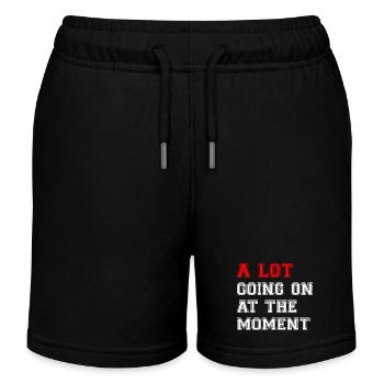 A lot at the moment for men, women, children T- - Kids Organic Sweat Shorts by Stanley/Stella - black - Front