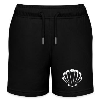 coquille - Short de jogging enfant bio Stanley/Stella - noir - Devant