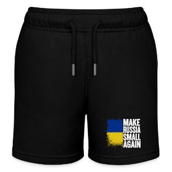 Rendre la Russie à nouveau petite - Short de jogging enfant bio Stanley/Stella - noir - Devant