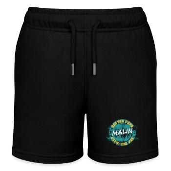 Fête des Pères Malin - Short de jogging enfant bio Stanley/Stella - noir - Devant