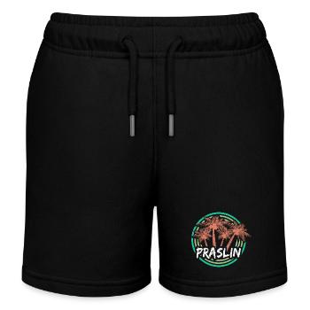 Vacances Praslin - Short de jogging enfant bio Stanley/Stella - noir - Devant
