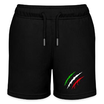 Claws Italy - Kids Organic Sweat Shorts by Stanley/Stella - black - Front
